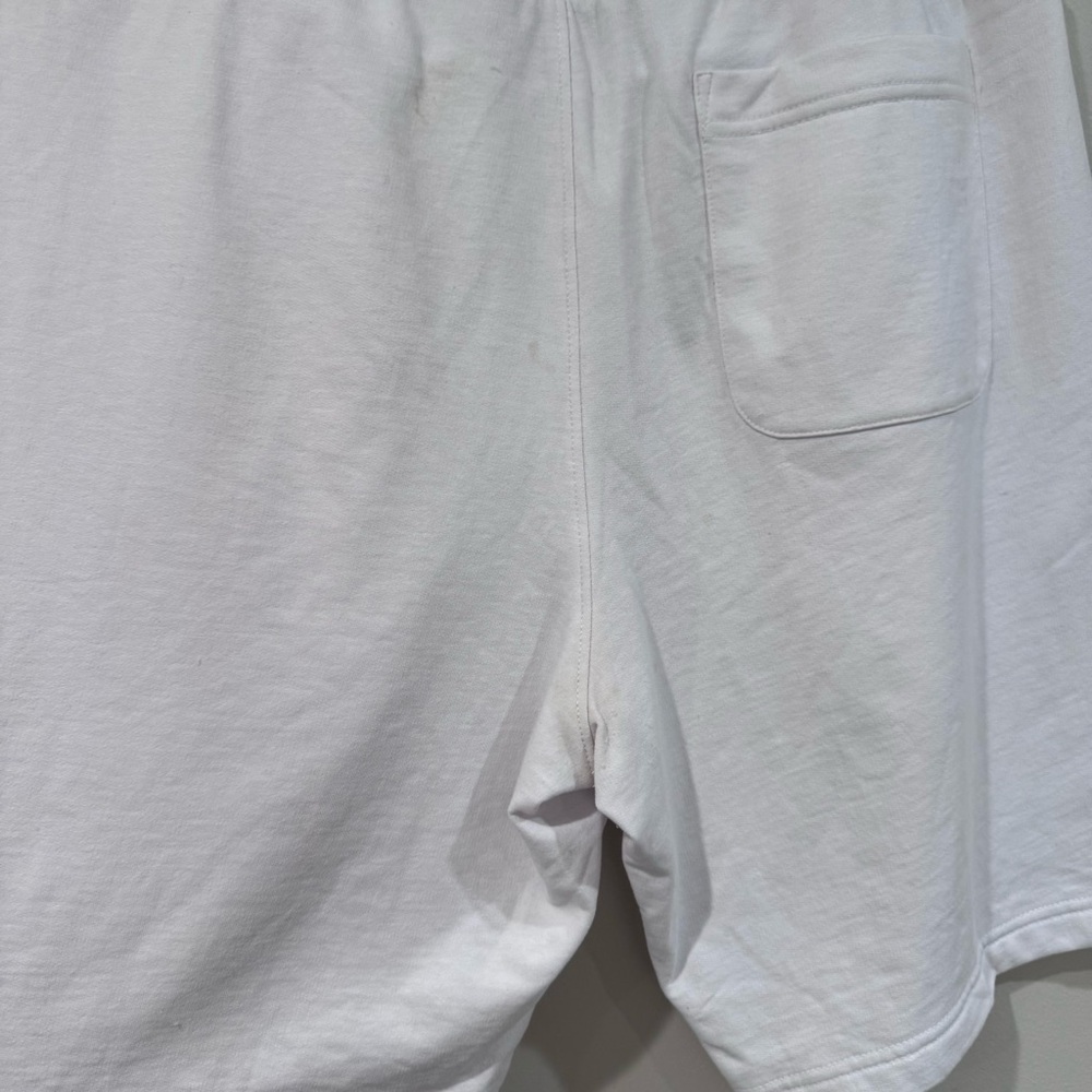 LAST CHANCE Michael Kors Cream Athletic Men's Shorts - Picture 4 of 4